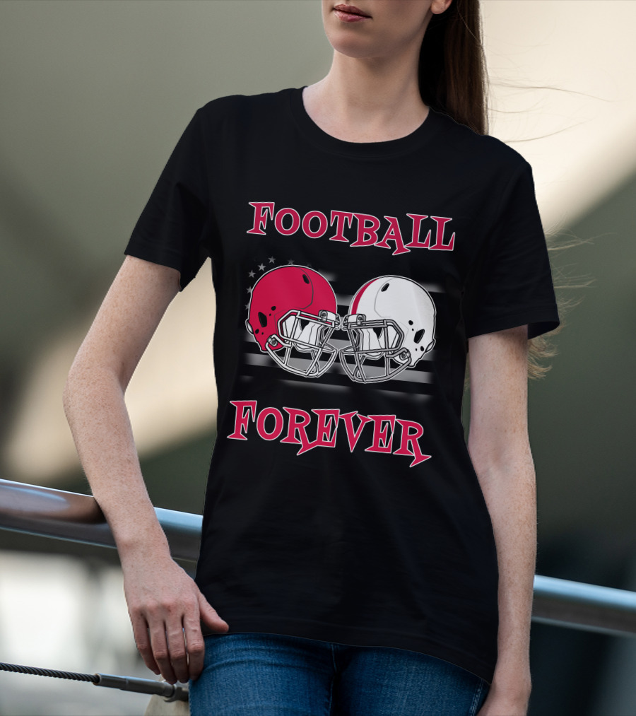 Football Forever Helmet Rivalry T-Shirt