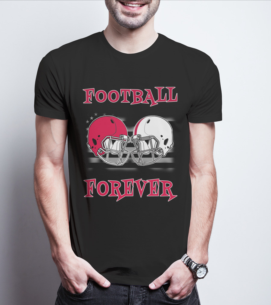 Football Forever Helmet Rivalry T-Shirt