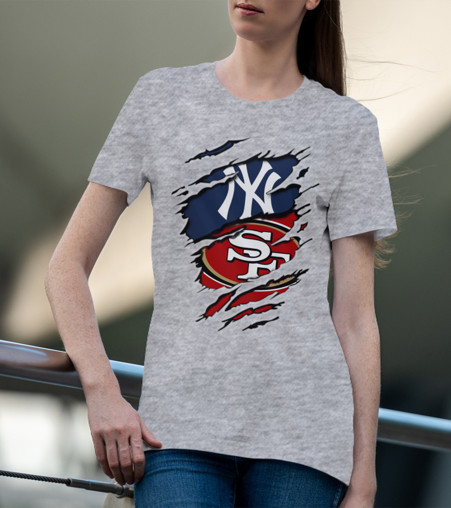 Yankees 49ers Split T-Shirt