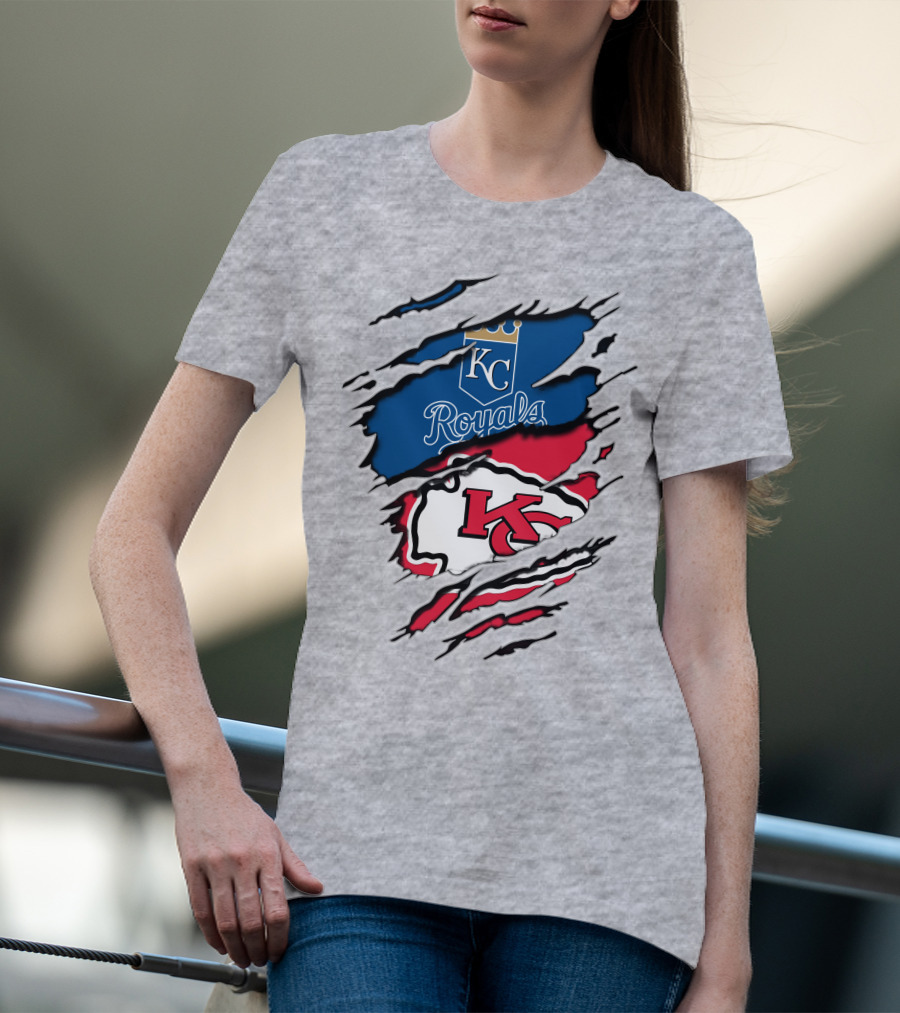 KC Chiefs Royals Combined T-Shirt