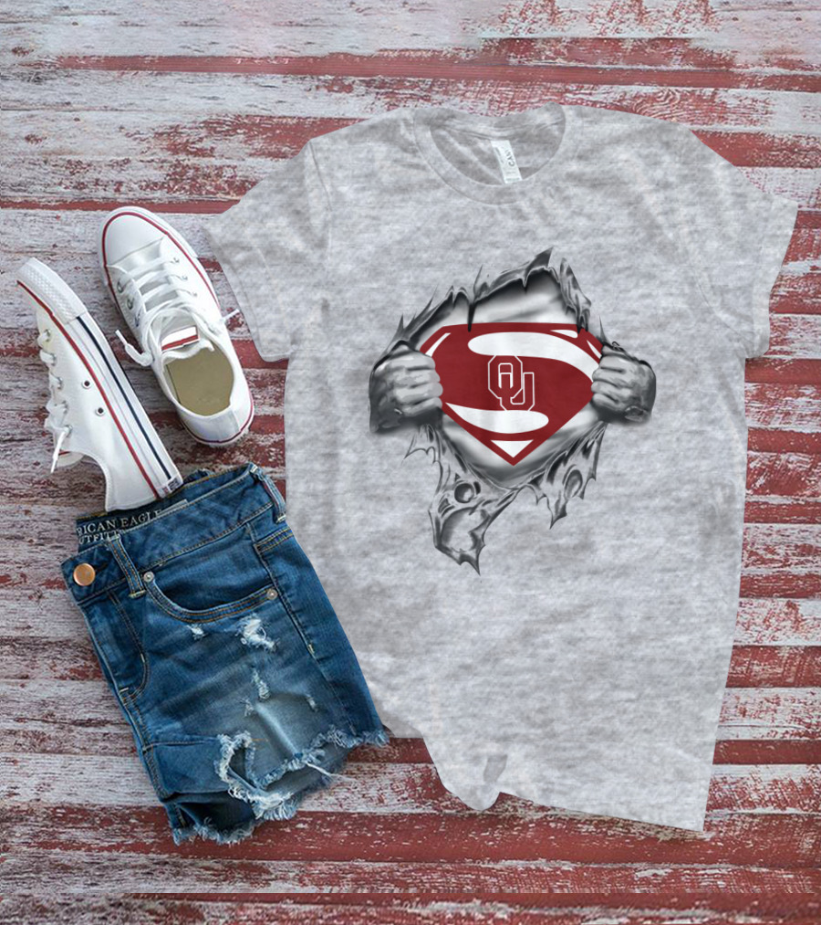 Super Sooners OU Chest Emblem T-Shirt