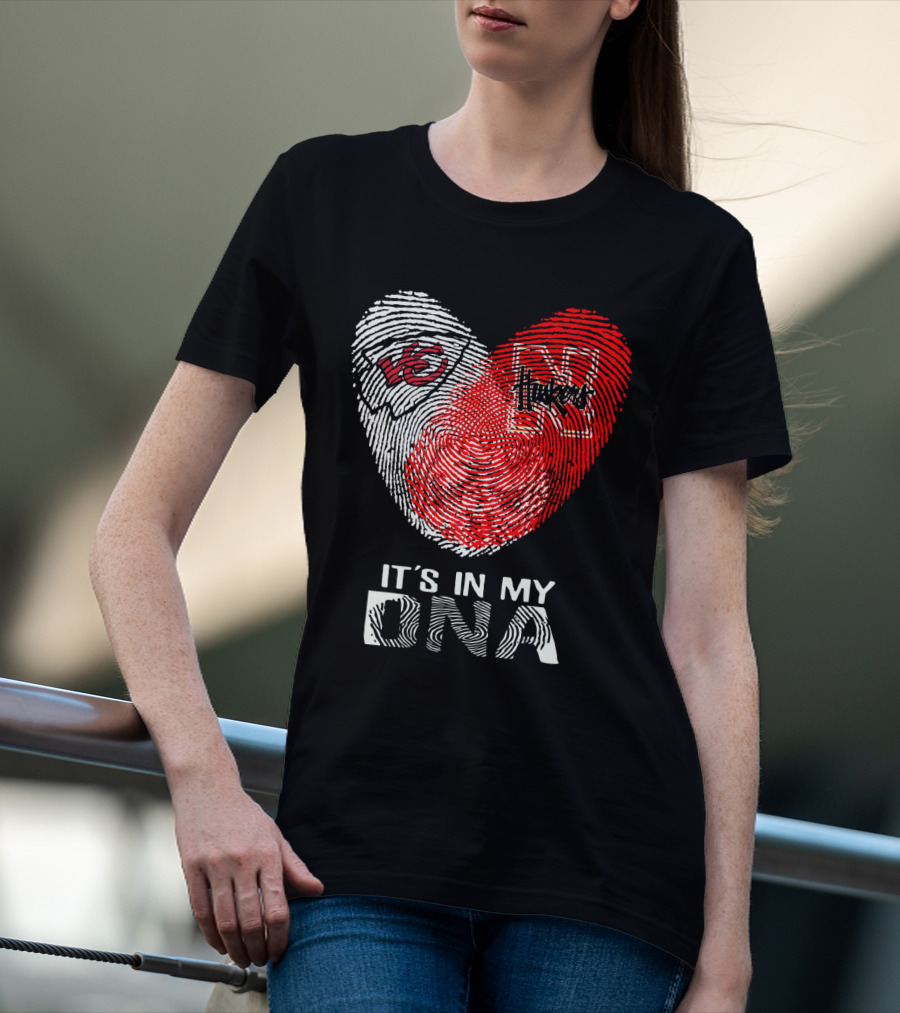 Chiefs Nebraska Huskers It's In My DNA T-Shirt