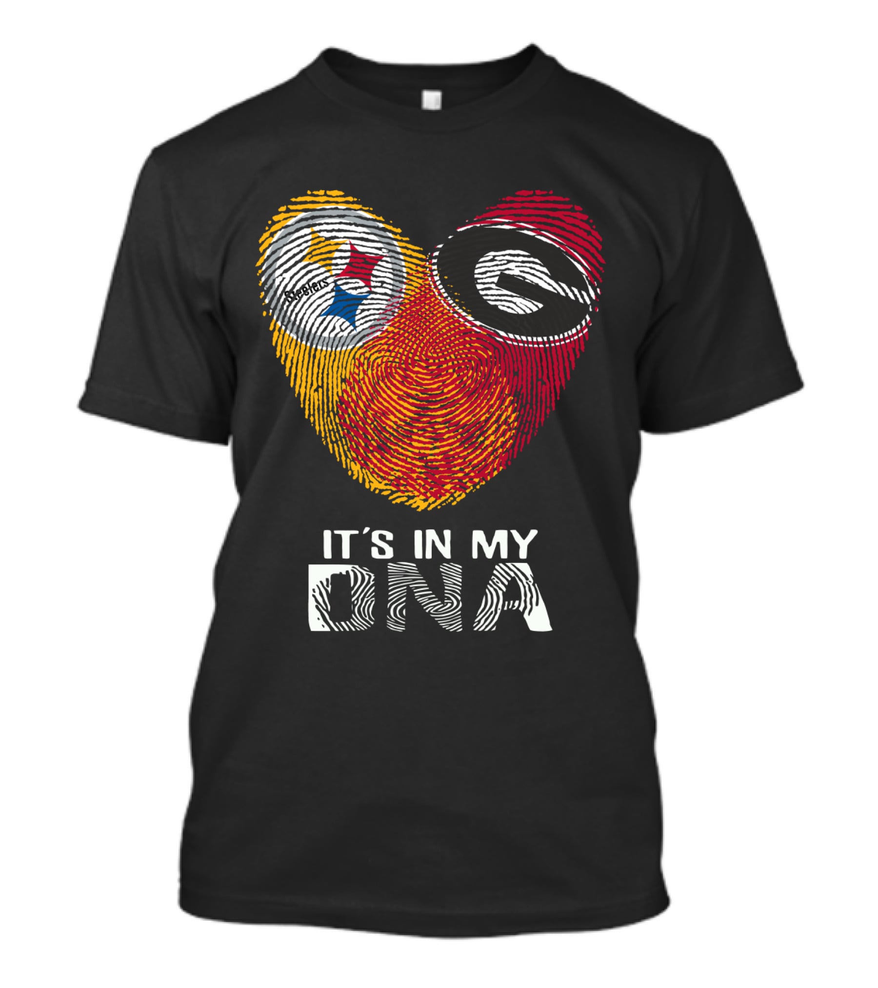 Steelers Georgia Bulldogs It's In My DNA T-Shirt