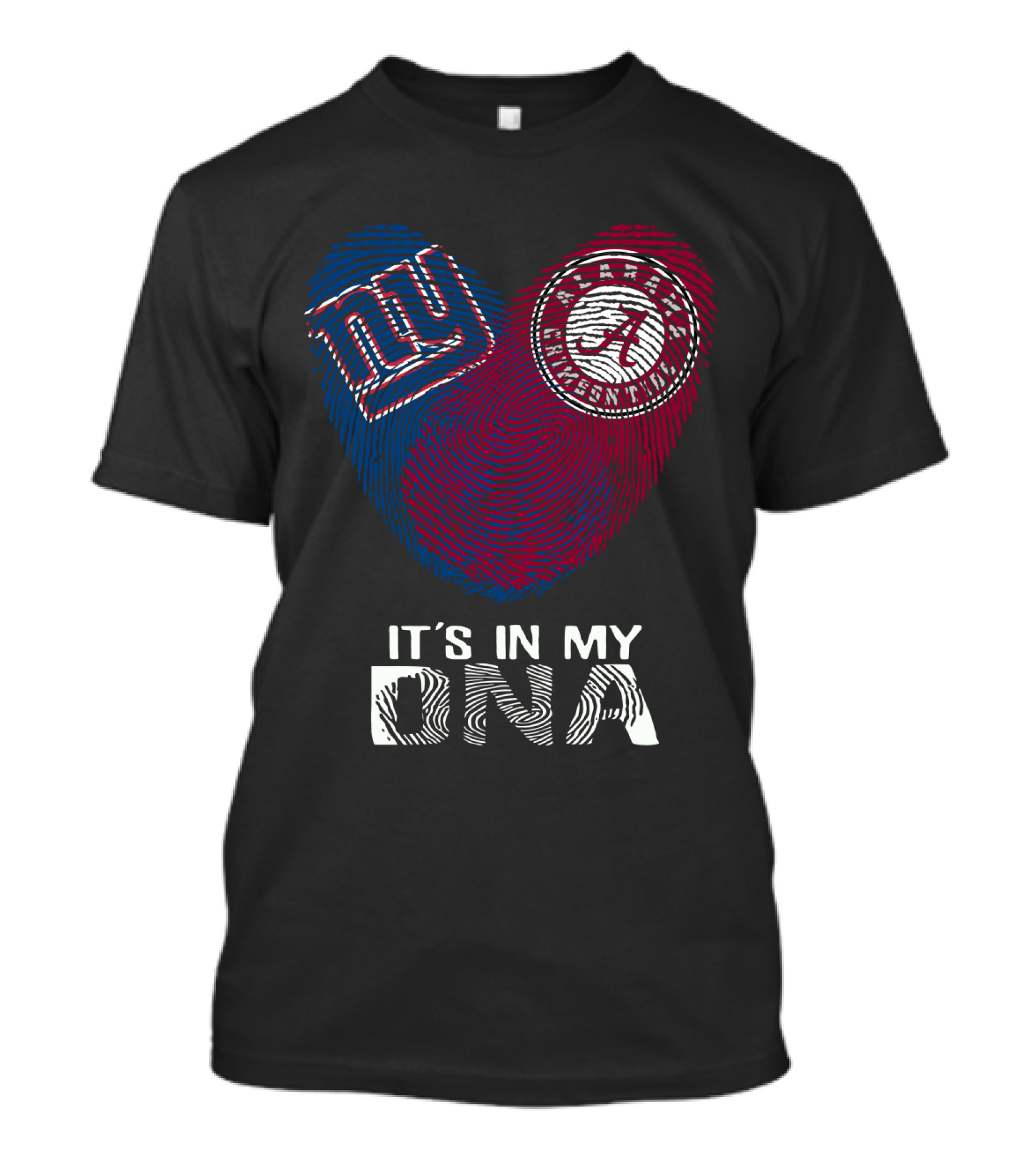 Giants Alabama Crimson Tide It's In My DNA T-Shirt