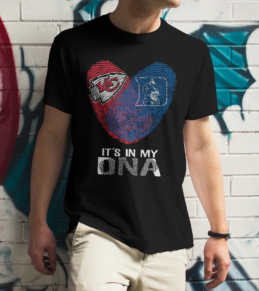 Chiefs Duke Heart It's In My DNA T-Shirt