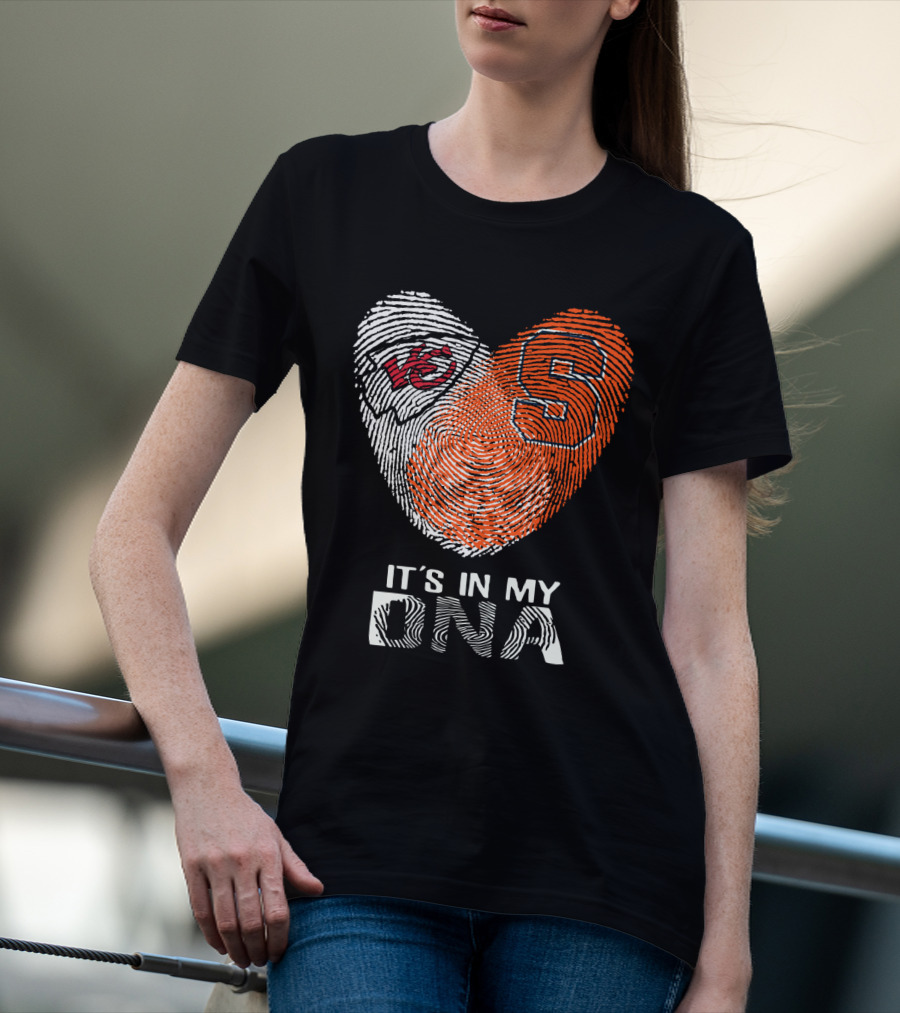 Chiefs Syracuse Heart It's In My DNA T-Shirt