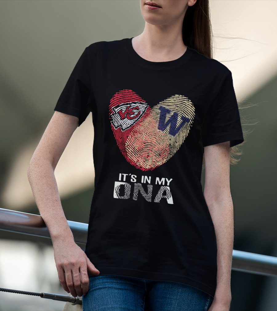 Chiefs W Huskies It's In My DNA T-Shirt