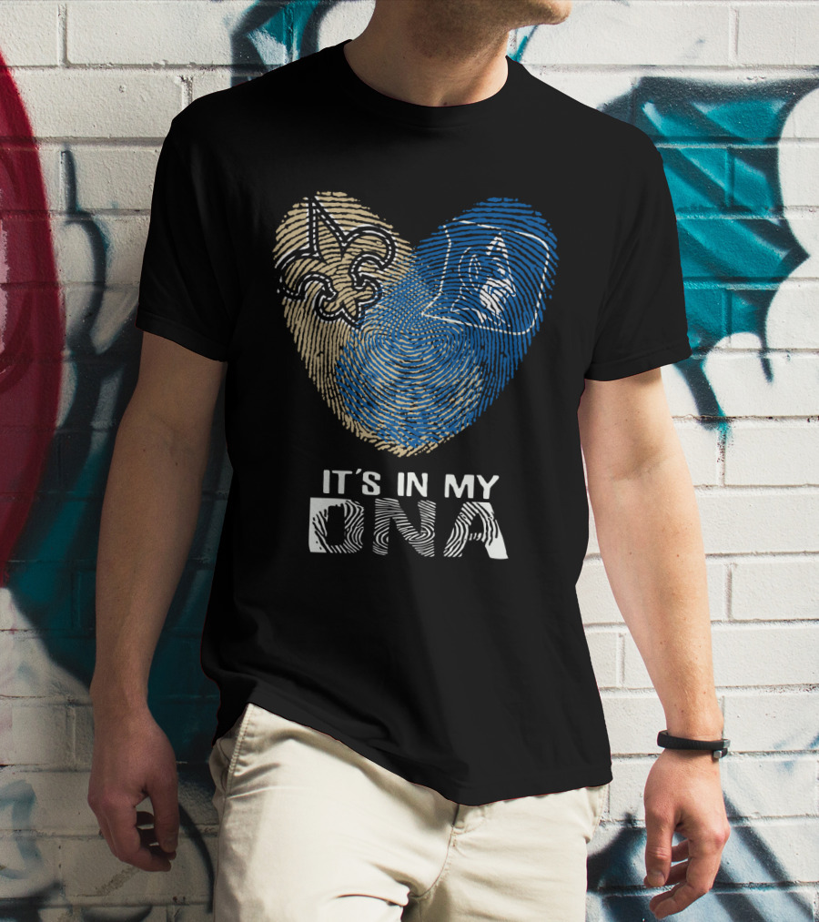 Saints Fleur-de-Lis Duke It's In My DNA T-Shirt