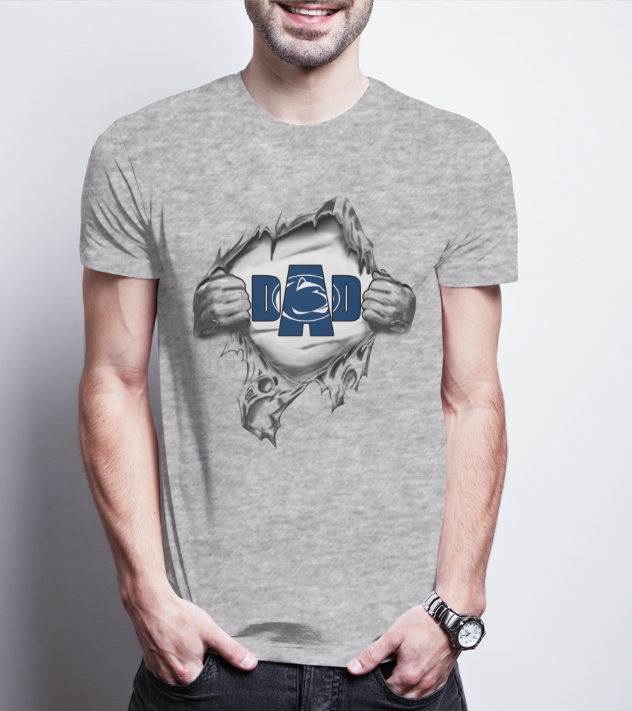 Penn State Dad Logo With Lion T-Shirt