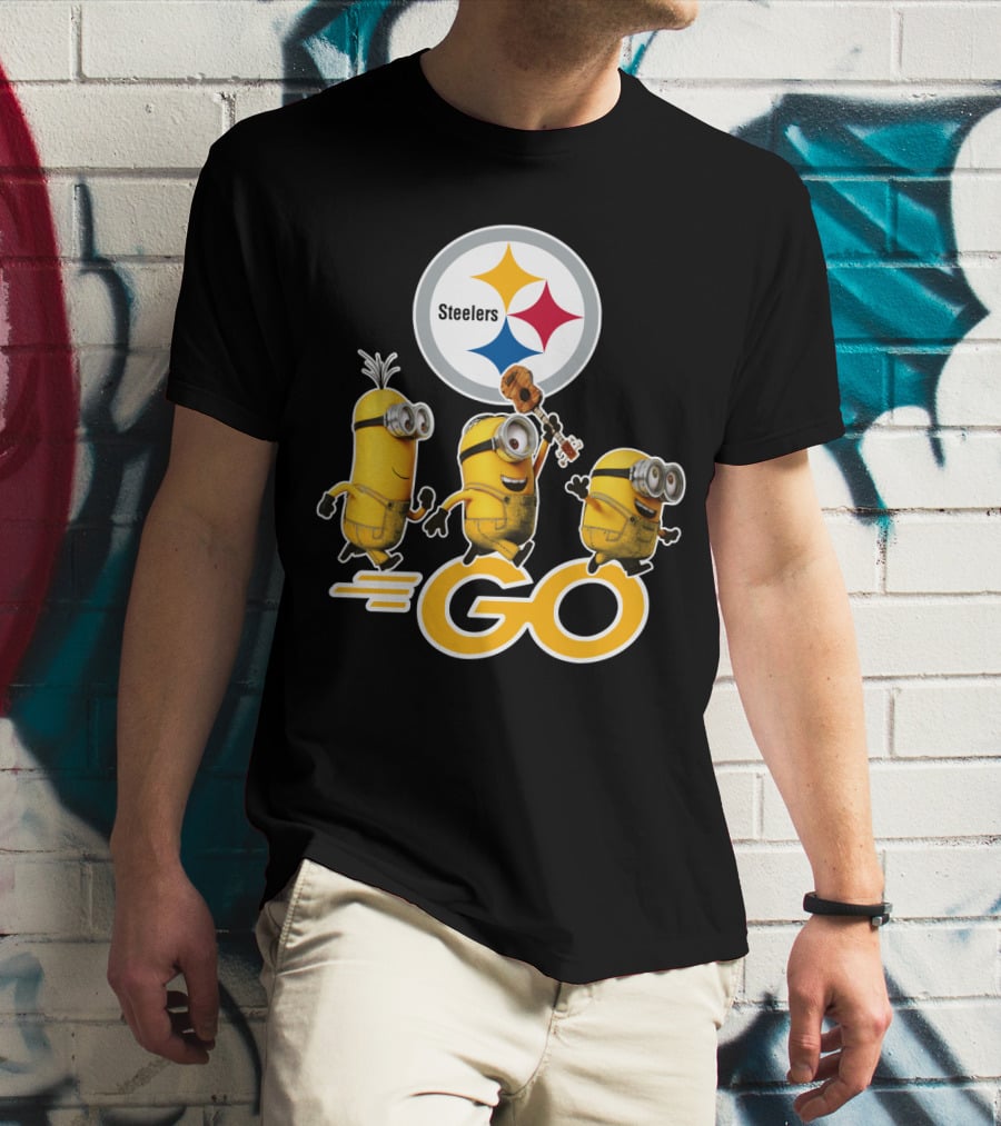 Steelers Minions Go T-Shirt