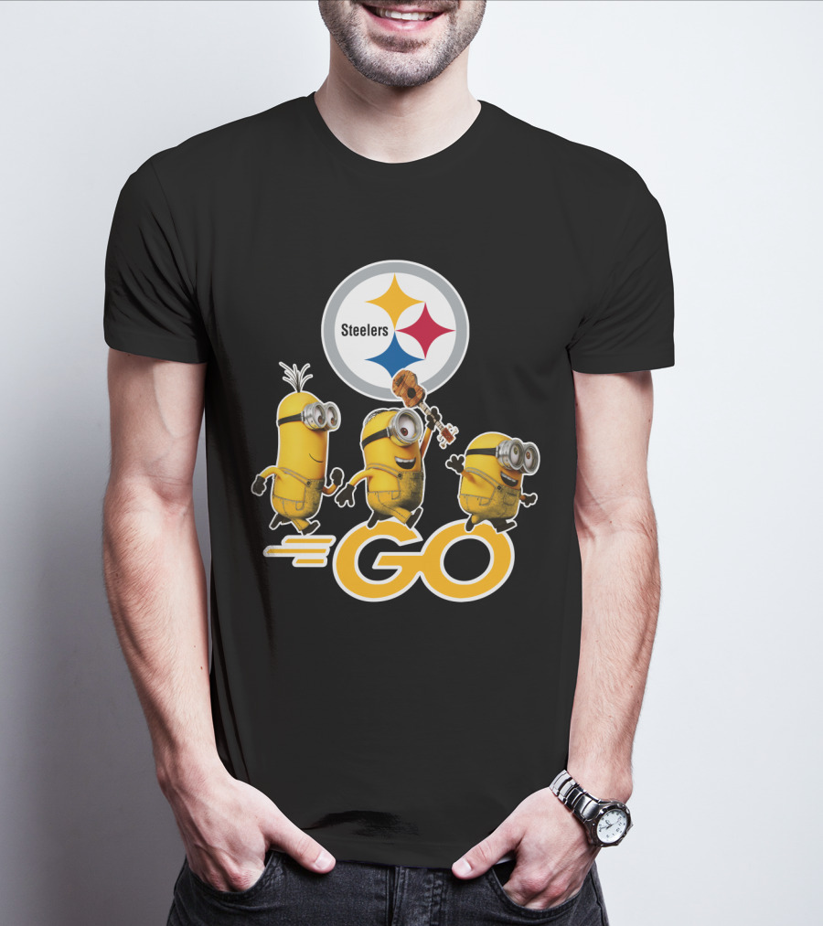 Steelers Minions Go T-Shirt