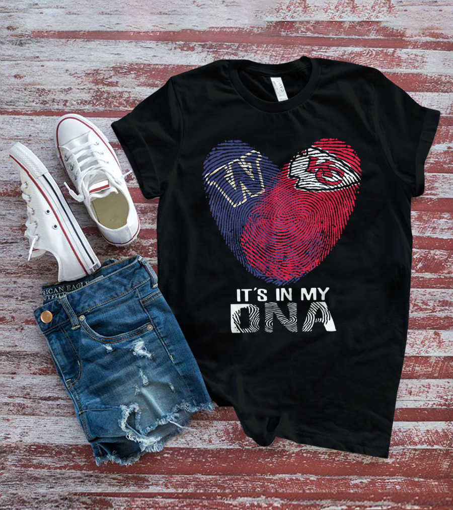 Washington W Chiefs KC It's In My DNA T-Shirt