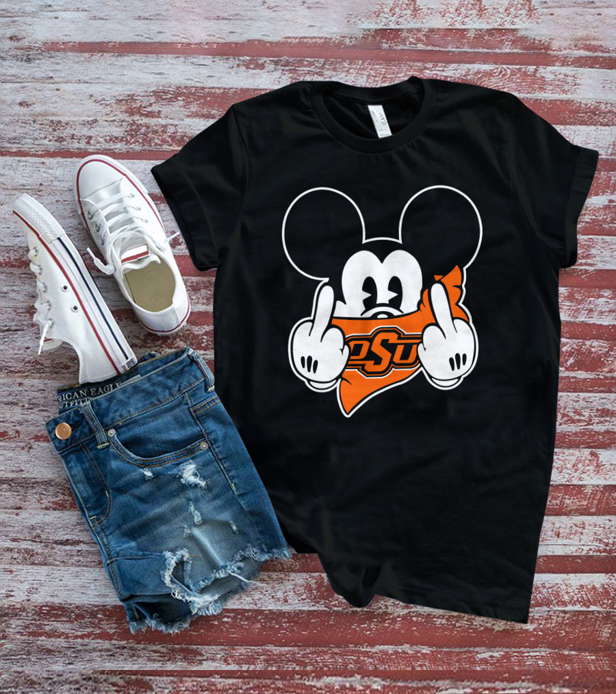 Oklahoma State Cowboys OSU Mickey T-Shirt