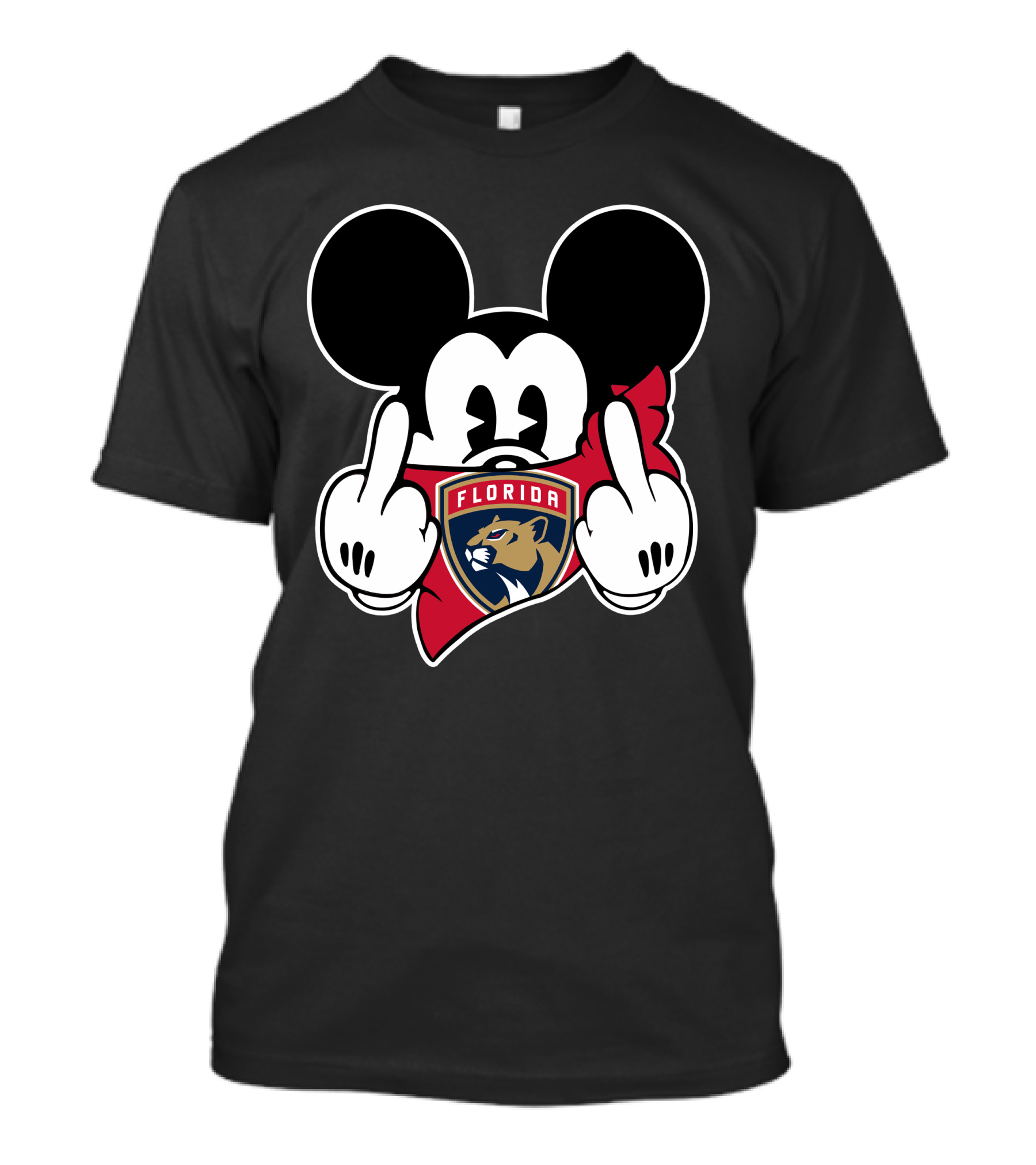 Florida Panthers Mickey Gesture T-Shirt