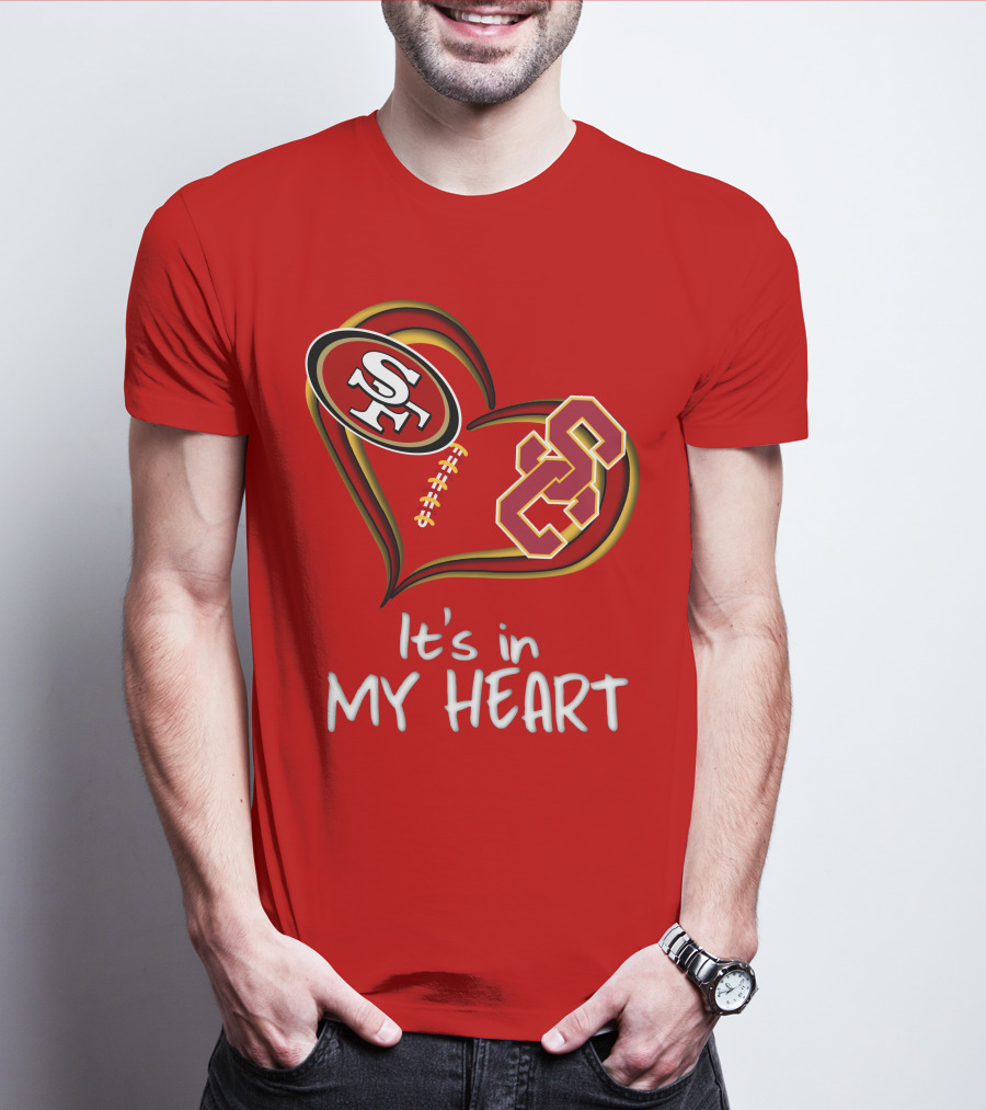 49ers Sc It's In My Heart T-Shirt