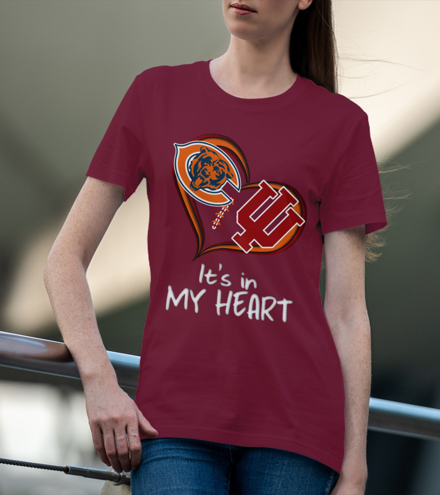 Bears Hoosiers It's In My Heart T-Shirt