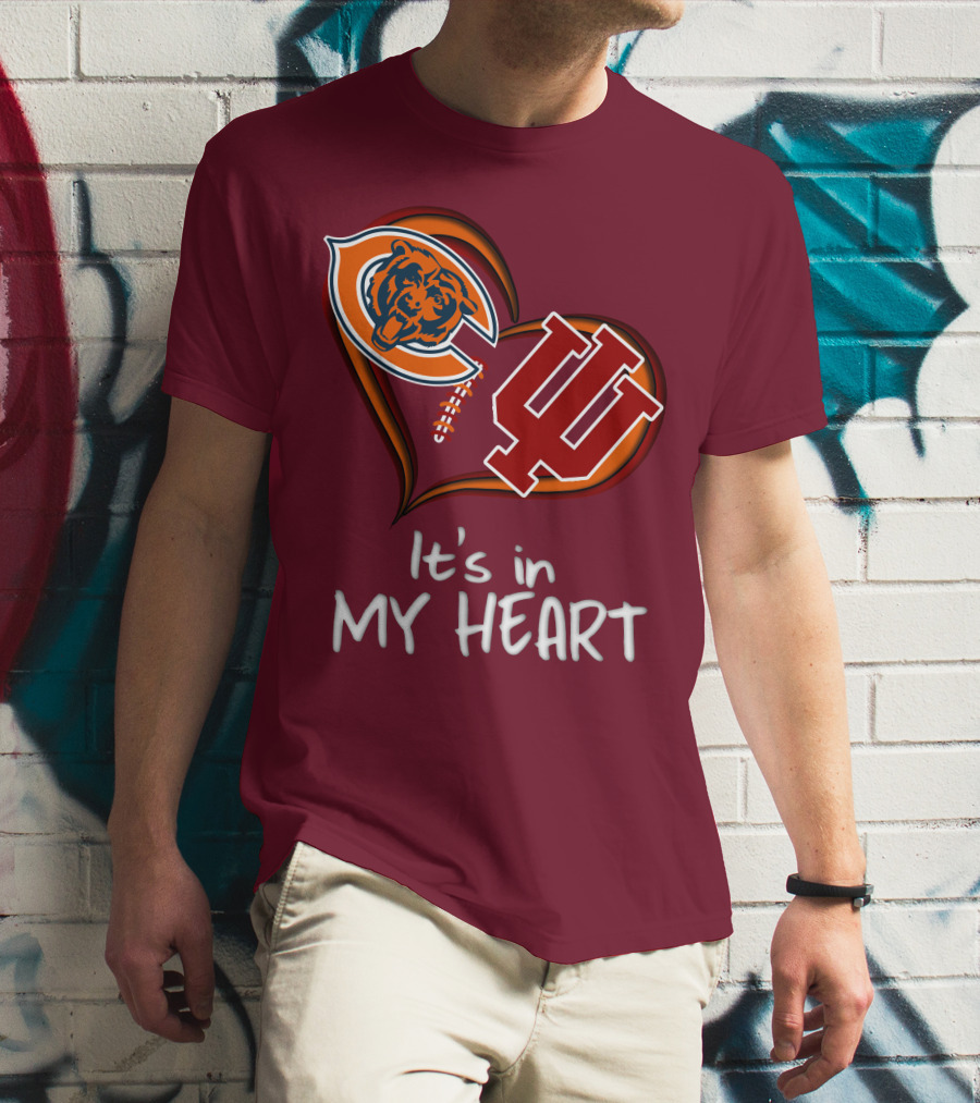Bears Hoosiers It's In My Heart T-Shirt