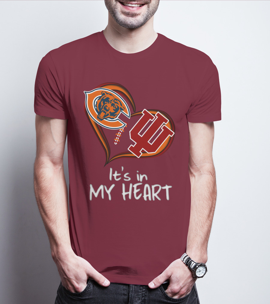 Bears Hoosiers It's In My Heart T-Shirt