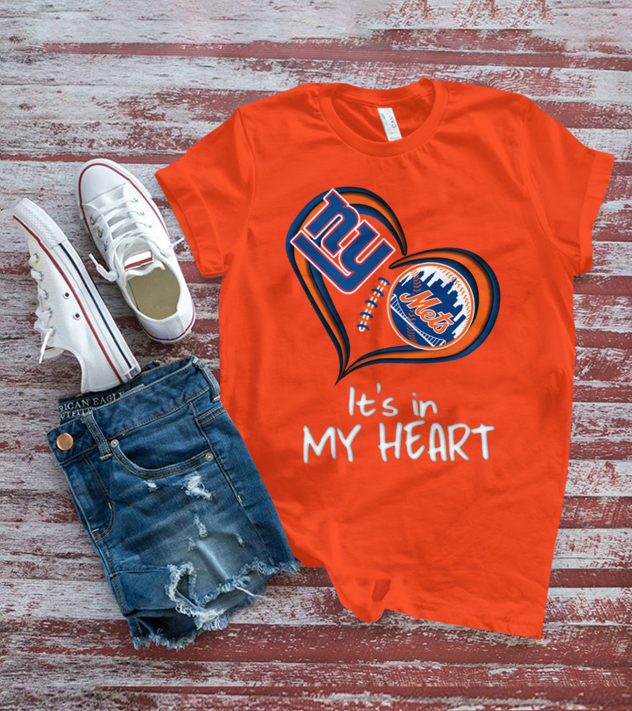 NY Mets In My Heart T-Shirt