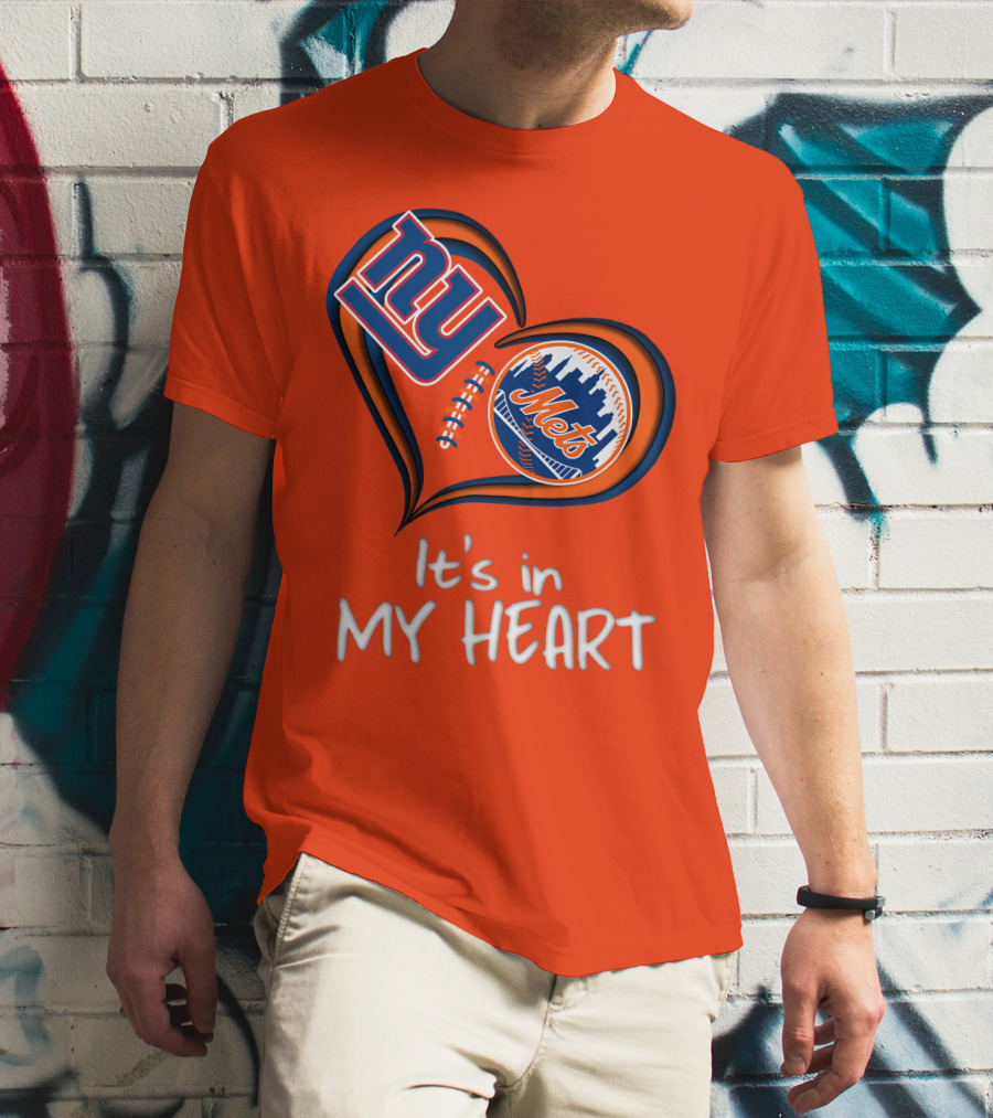 NY Mets In My Heart T-Shirt