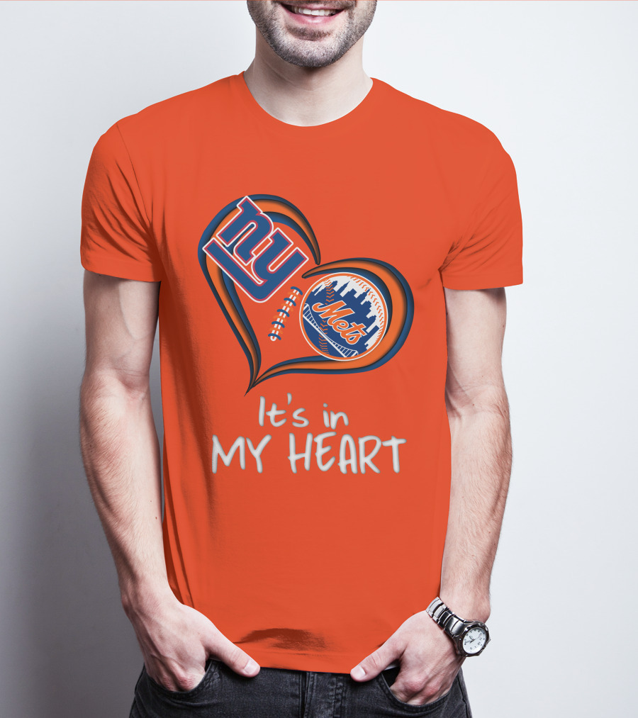 NY Mets In My Heart T-Shirt