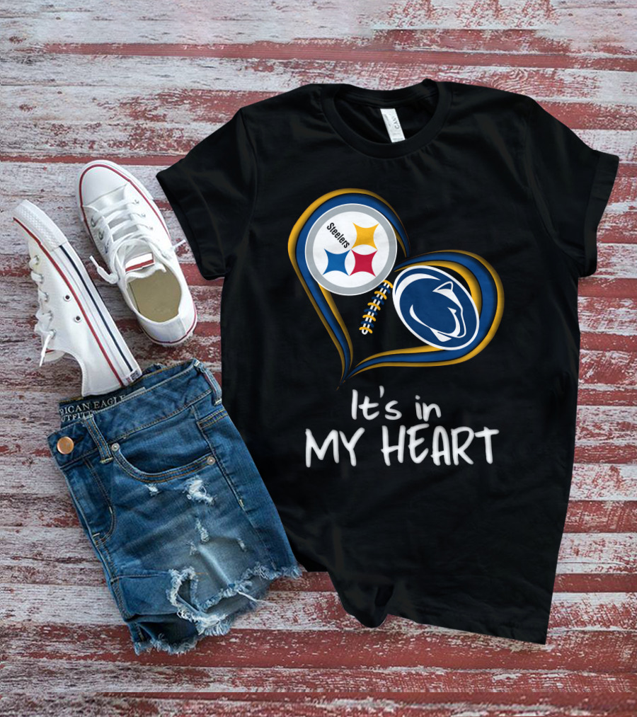 Steelers Penn State It's In My Heart T-Shirt