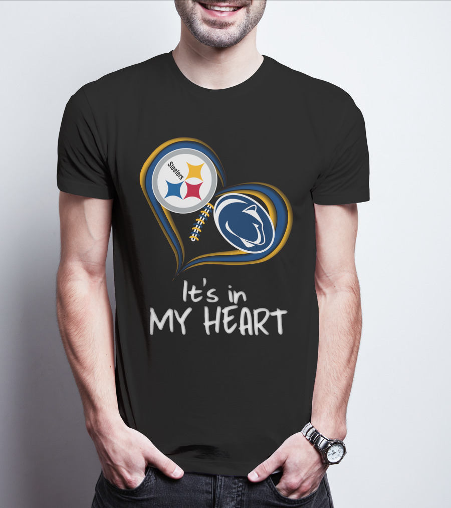 Steelers Penn State It's In My Heart T-Shirt