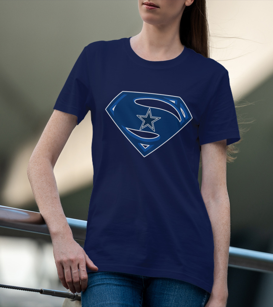 Cowboys Super Man Star Icon T-Shirt