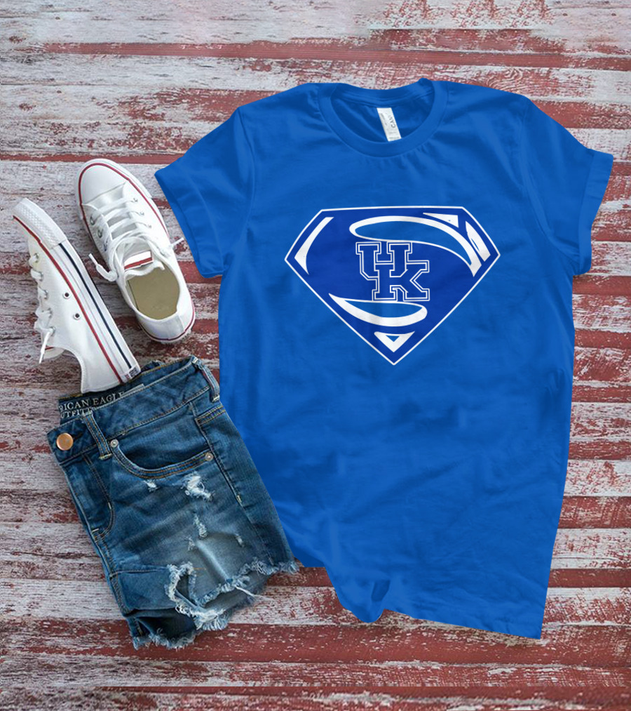 UK Superman Sports Logo Kentucky T-Shirt