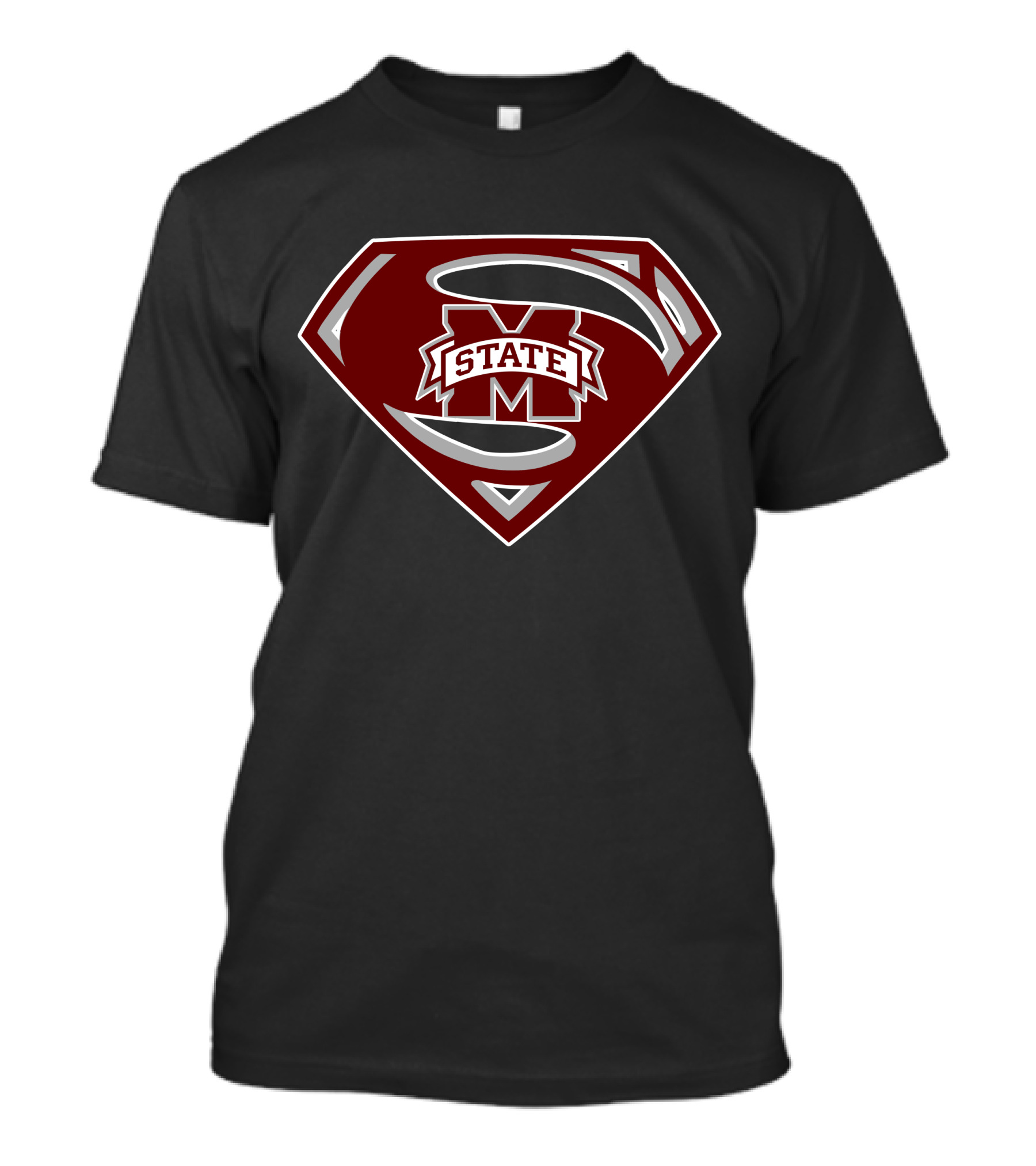 Superman M State Logo With Shield T-Shirt