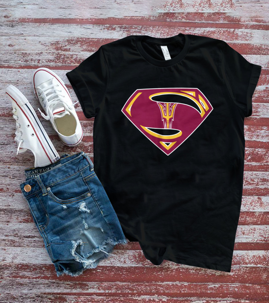 Superman Arizona State Sun Devils T-Shirt