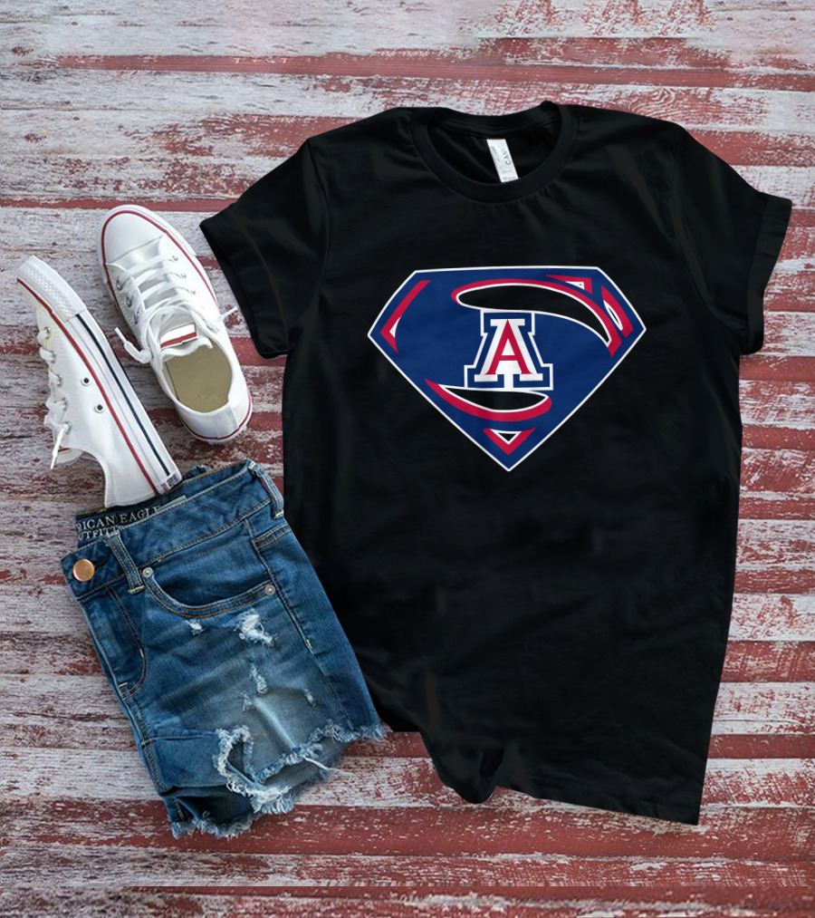 Arizona Wildcats Superman T-Shirt