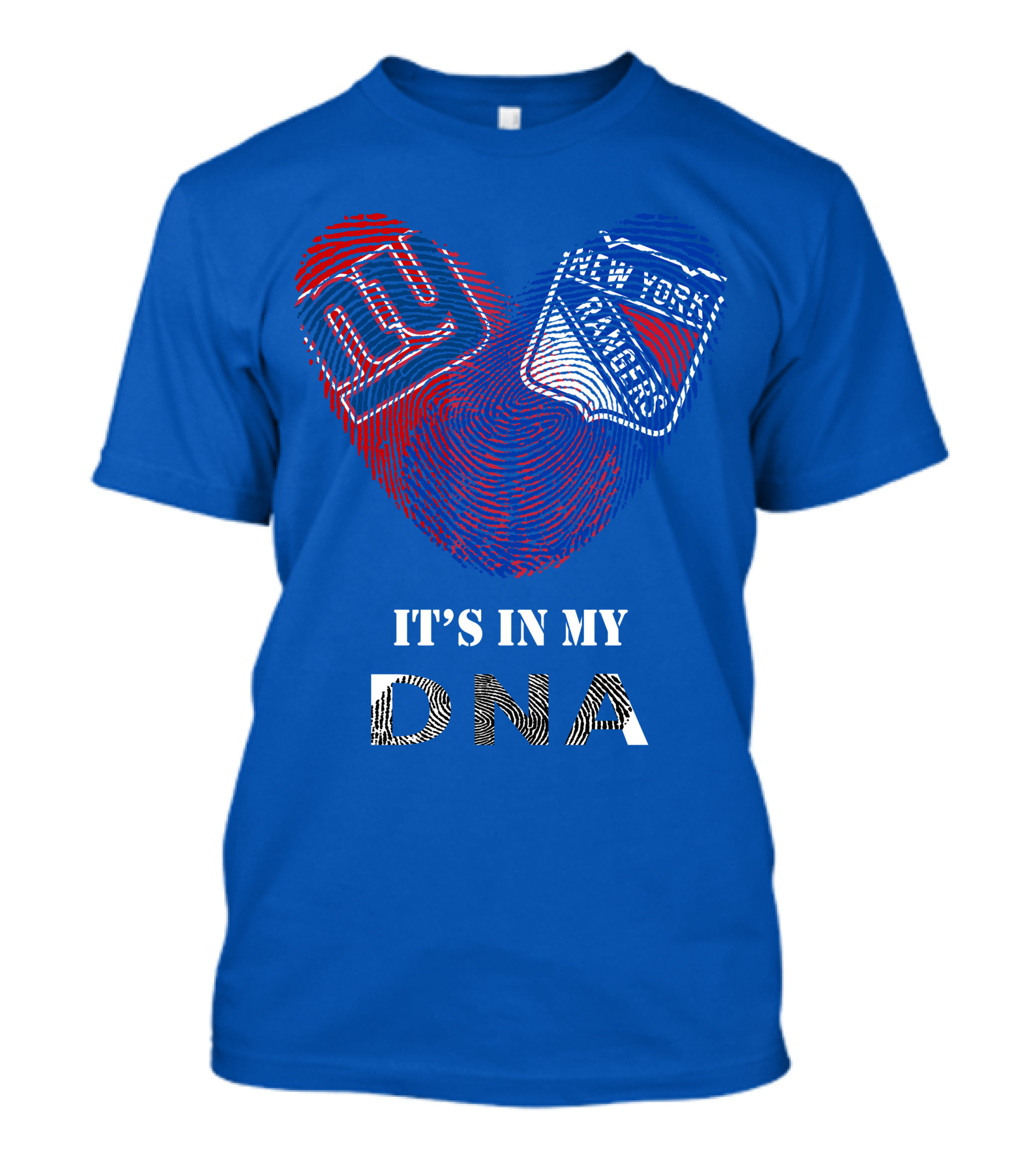 Giants New York Rangers It's In My Dna T-Shirt