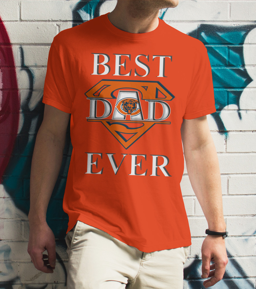 Best Dad Ever Bears Superman T-Shirt