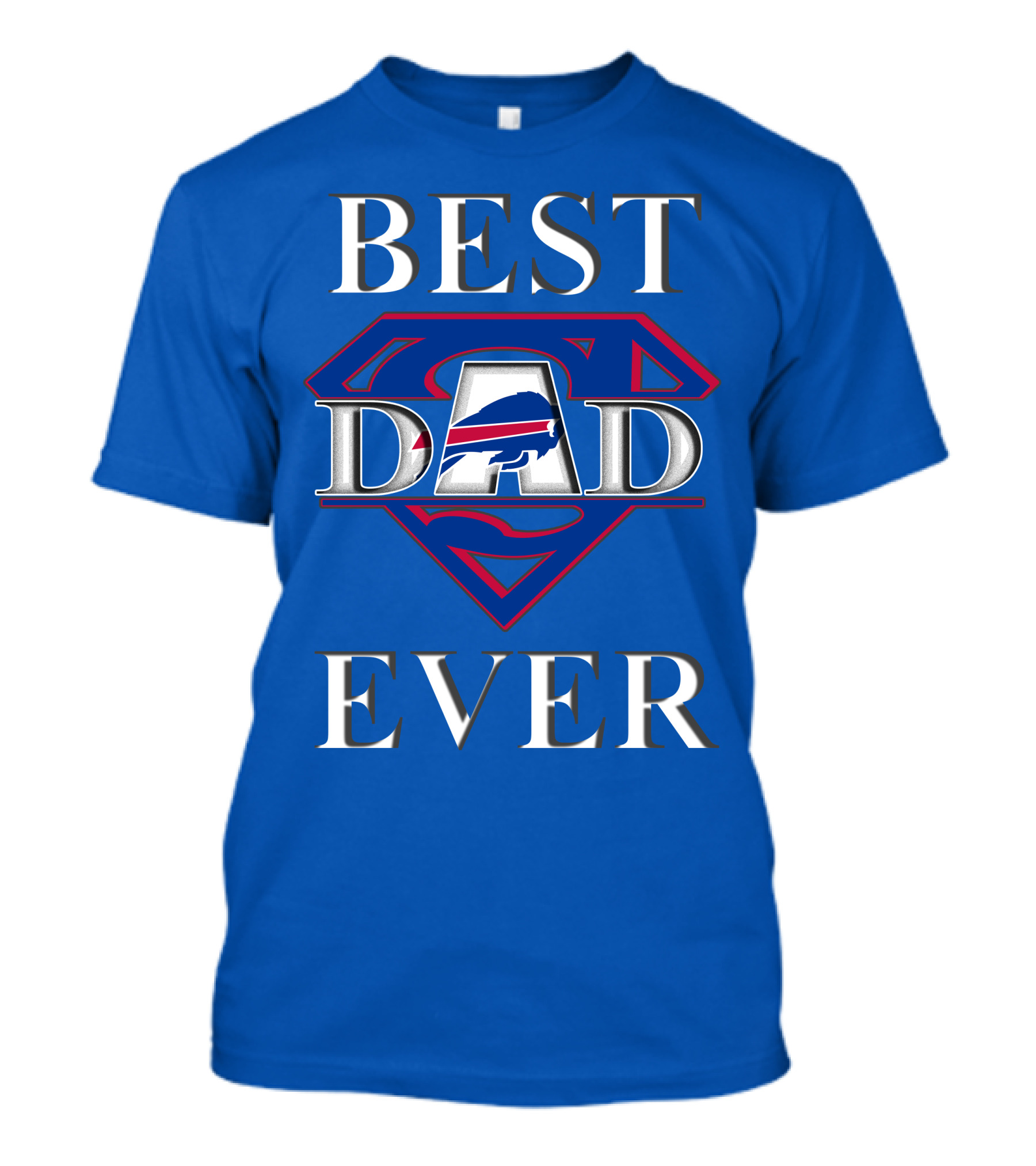 Best Dad Ever Buffalo Football Super T-Shirt