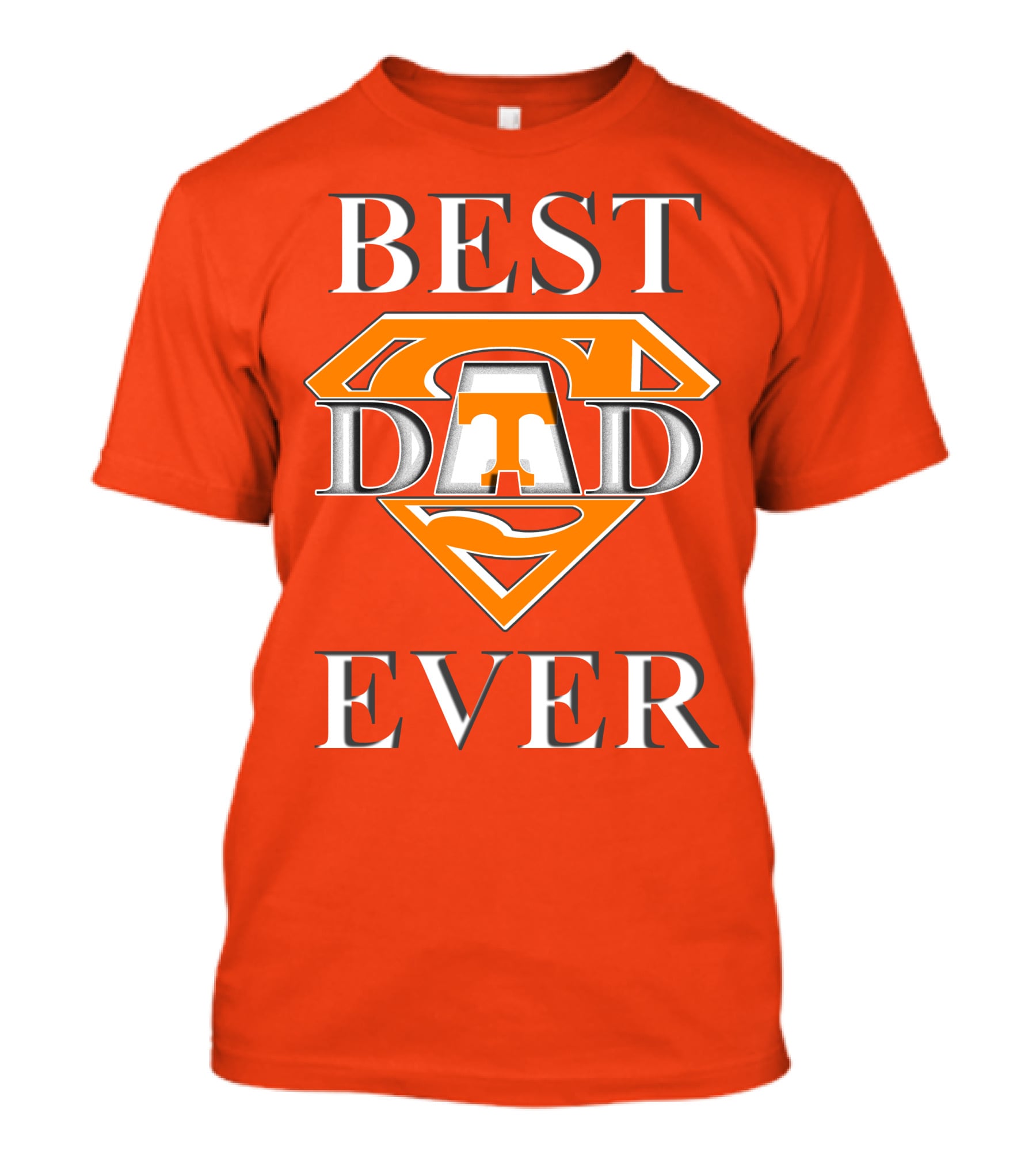Tennessee Volunteers Best Dad Ever Super T T-Shirt