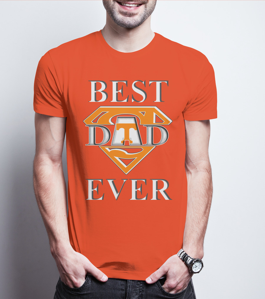 Tennessee Volunteers Best Dad Ever Super T T-Shirt