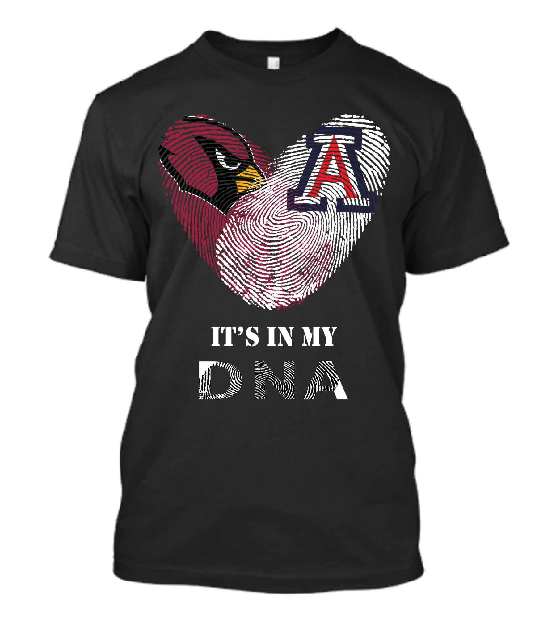 Arizona Cardinals And Wildcats It's In My Dna T-Shirt