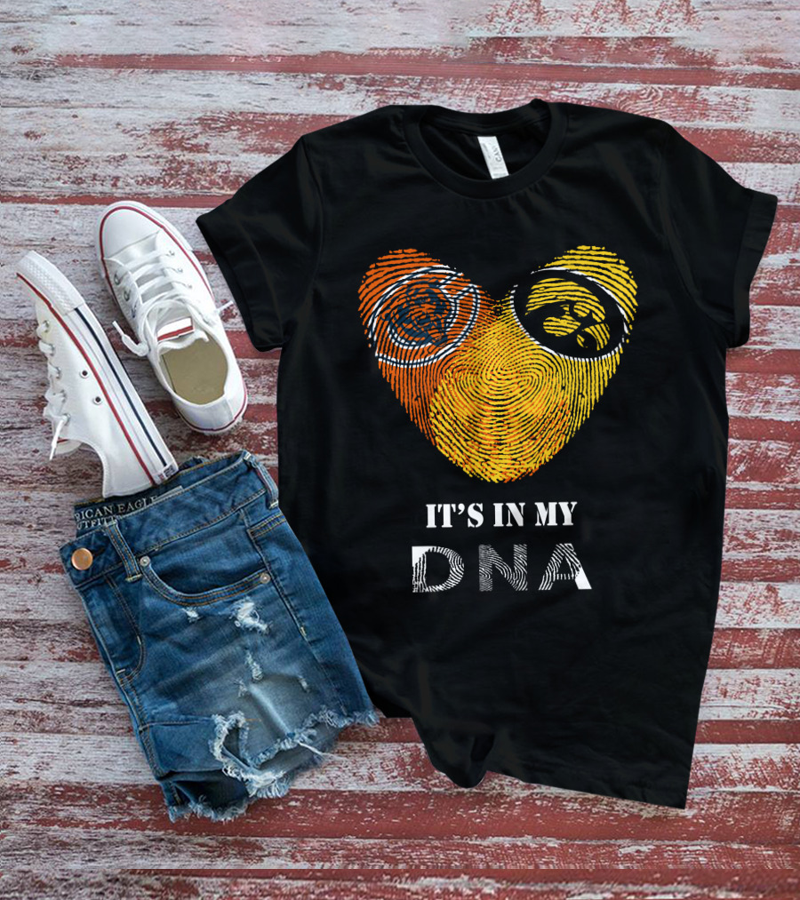 Bears Iowa Hawkeyes It's In My Dna T-Shirt