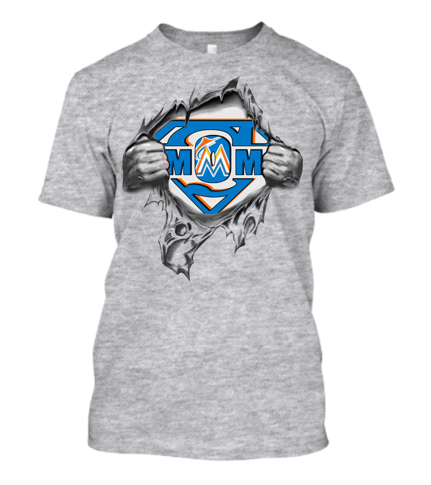 Miami Marlins Super Hero T-Shirt