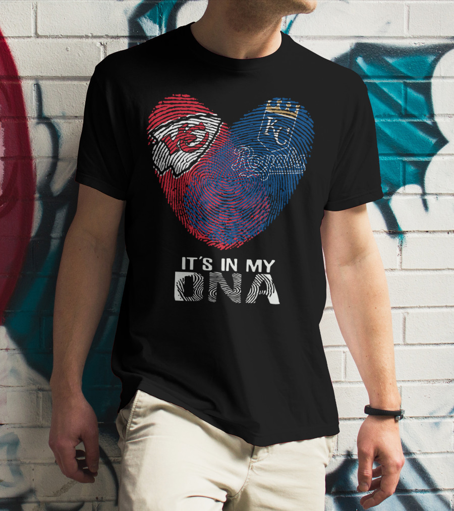 Chiefs Royals KC It's In My DNA T-Shirt