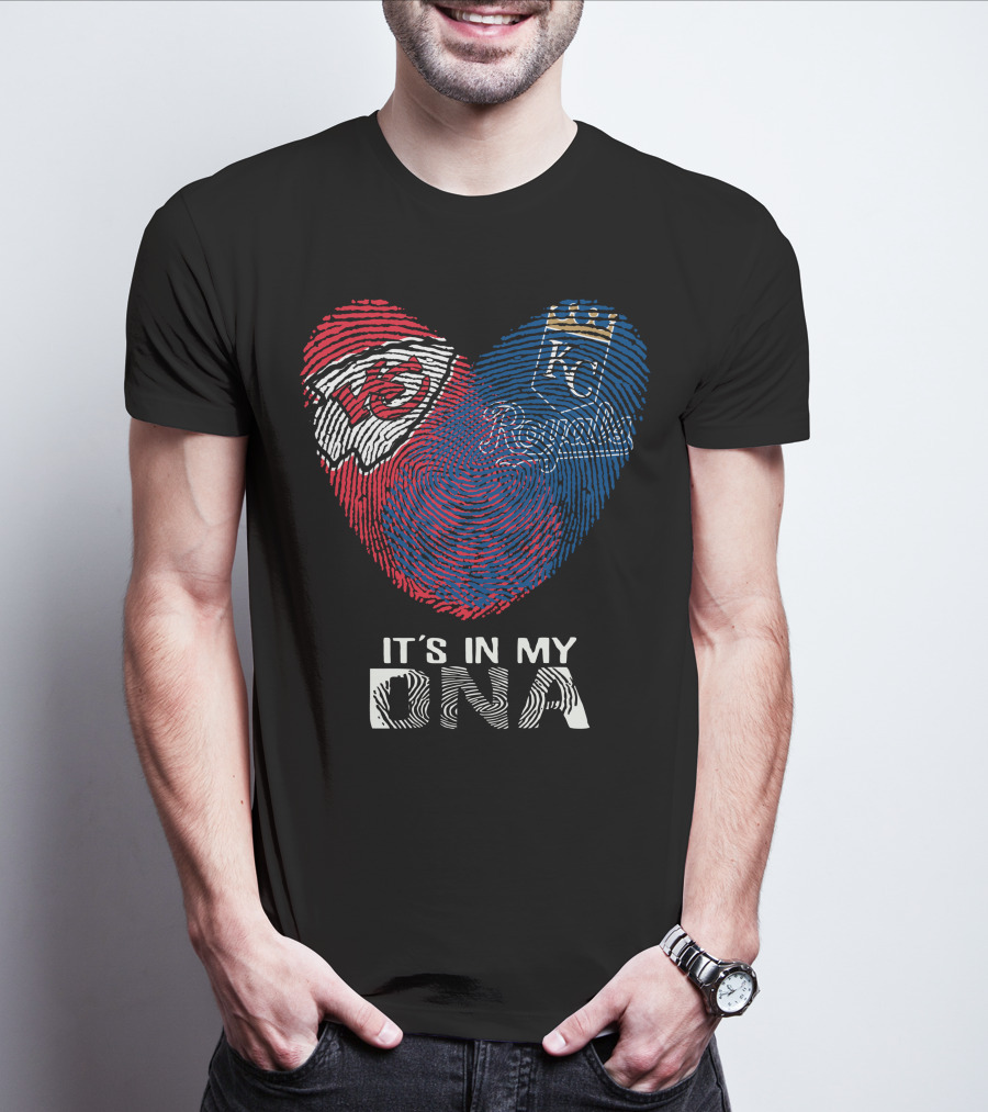 Chiefs Royals KC It's In My DNA T-Shirt