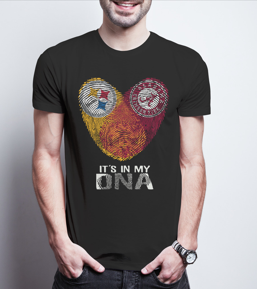 Steelers Alabama Crimson Tide It's In My DNA T-Shirt