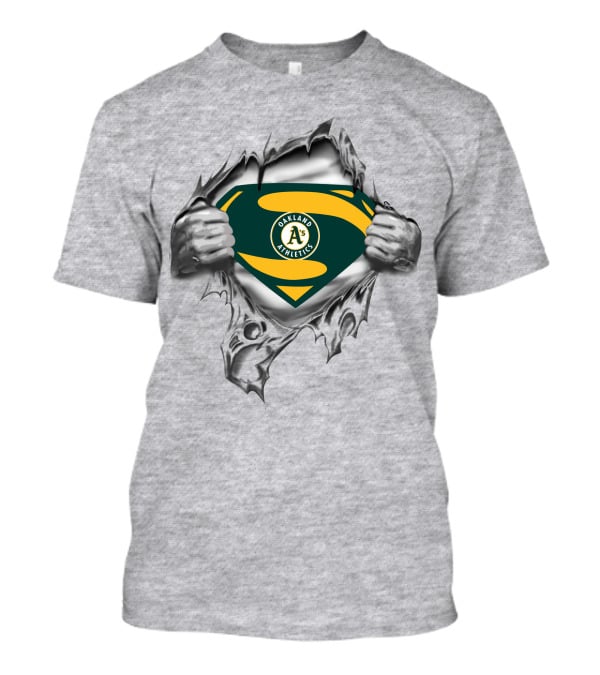 Oakland Athletics Super Hero T-Shirt