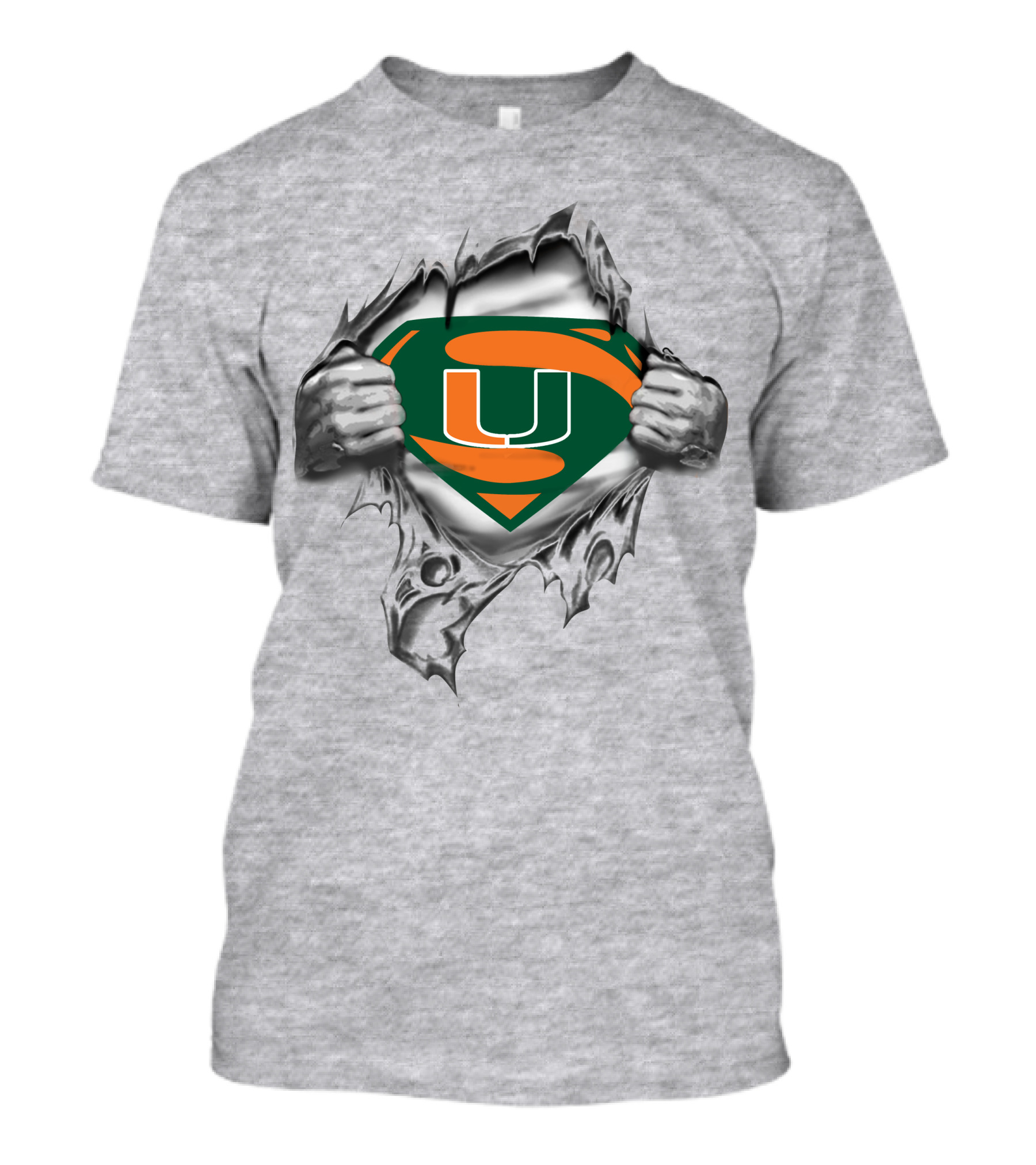 University Hurricanes Super Logo Reveal T-Shirt