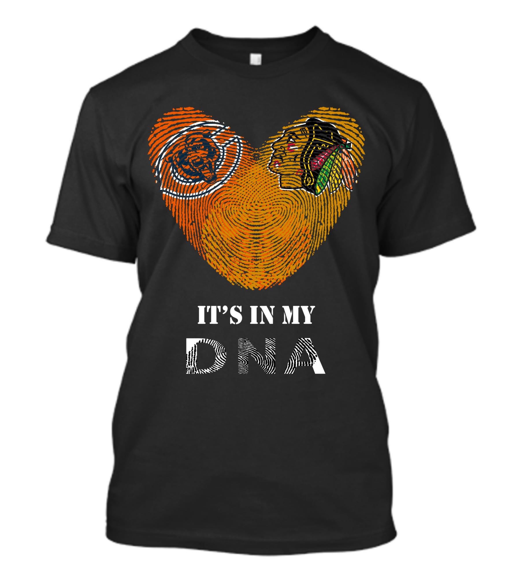 Chicago Bears Blackhawks It's In My DNA T-Shirt