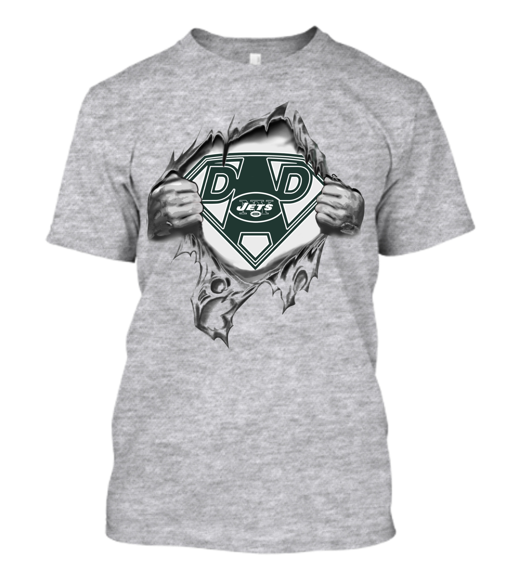 New York Jets Super Dad Rip Reveal T-Shirt