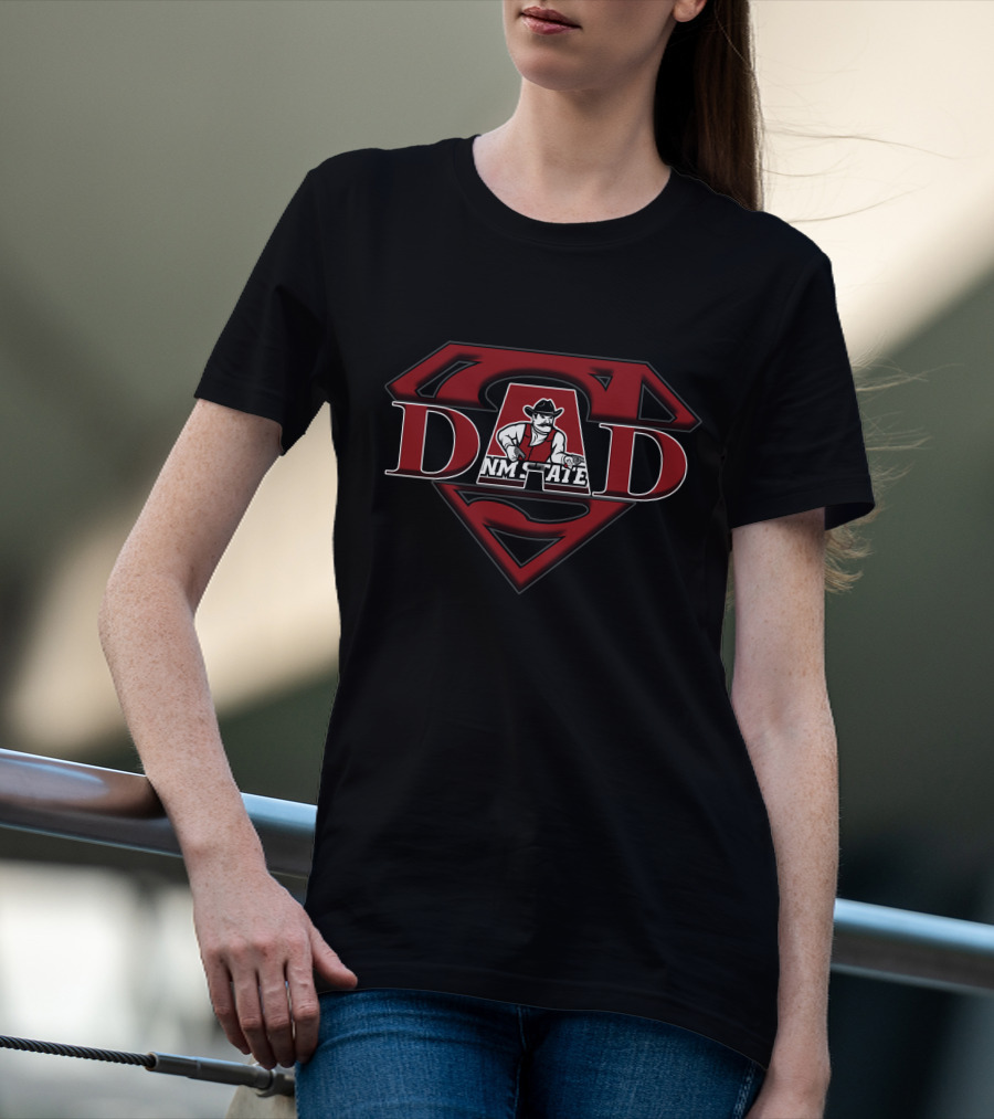 NM State Aggies Super Dad T-Shirt
