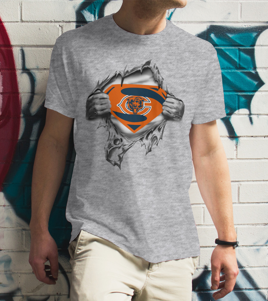 Chicago Bears Superhero T-Shirt