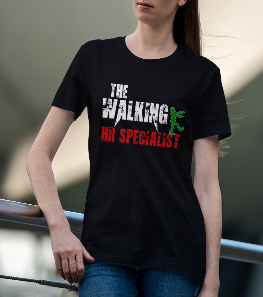 The Walking Hr Specialist Halloween Human Resources T-Shirt